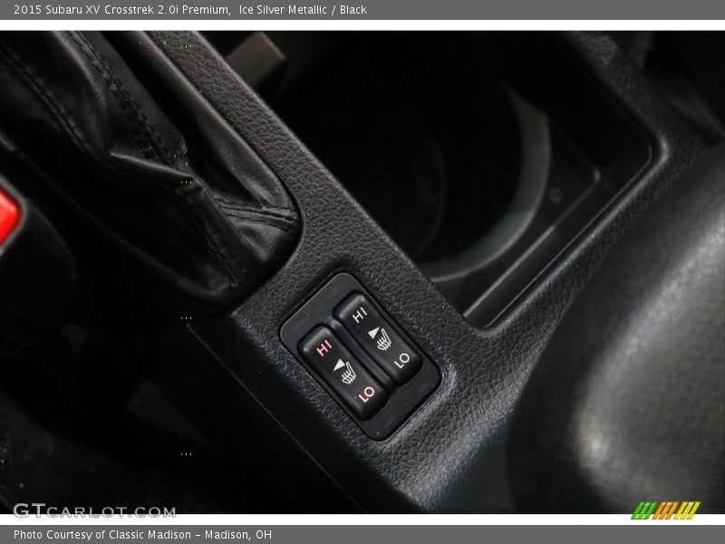 Ice Silver Metallic / Black 2015 Subaru XV Crosstrek 2.0i Premium