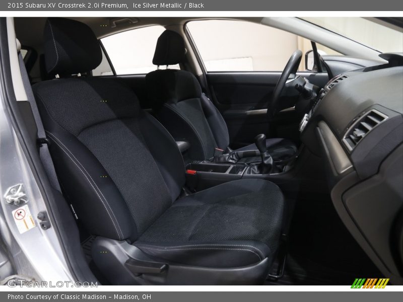 Ice Silver Metallic / Black 2015 Subaru XV Crosstrek 2.0i Premium