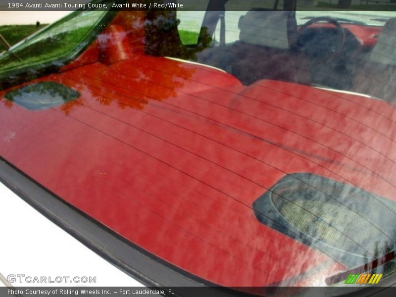 Avanti White / Red/White 1984 Avanti Avanti Touring Coupe