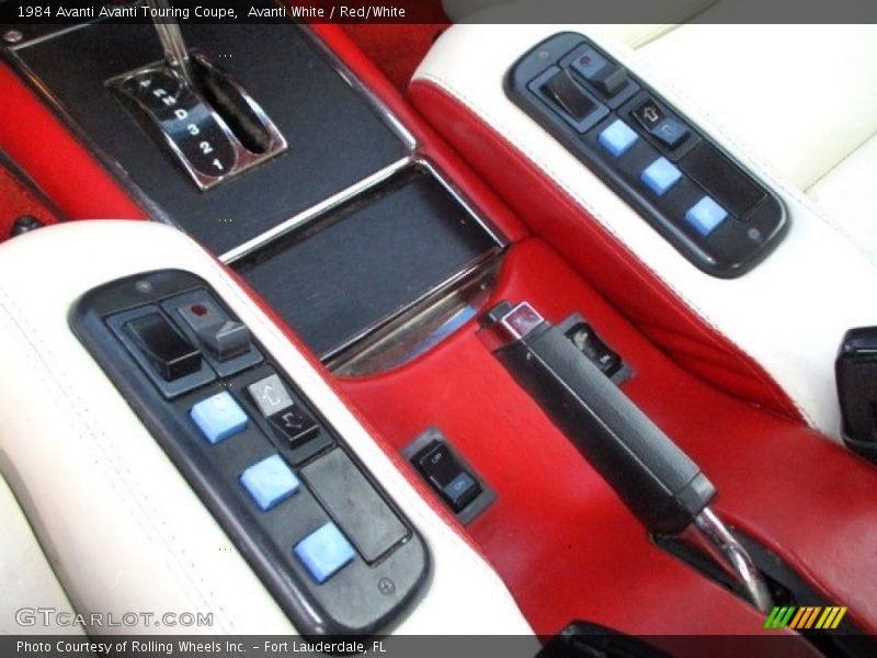 Controls of 1984 Avanti Touring Coupe