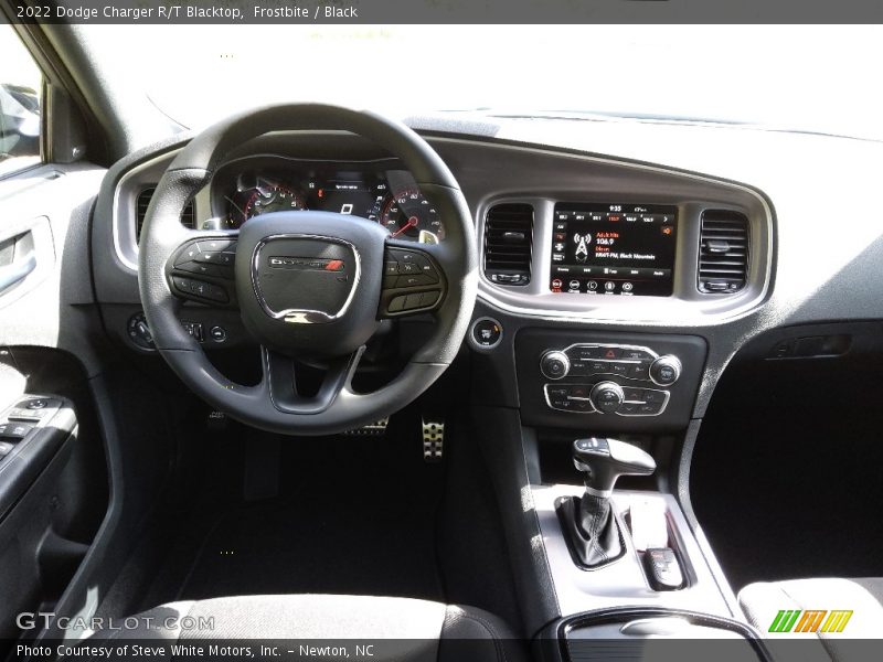 Frostbite / Black 2022 Dodge Charger R/T Blacktop