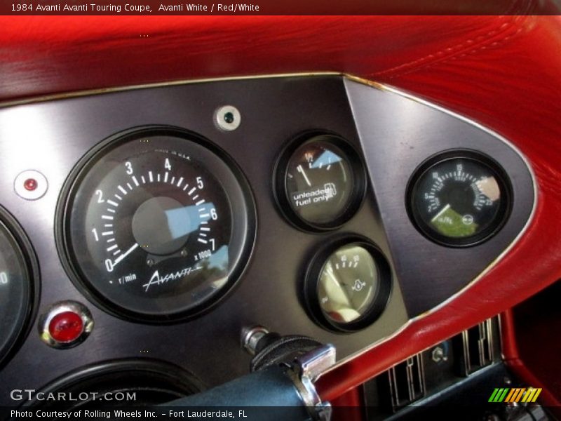  1984 Avanti Touring Coupe Touring Coupe Gauges