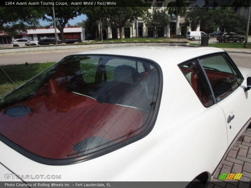 Avanti White / Red/White 1984 Avanti Avanti Touring Coupe