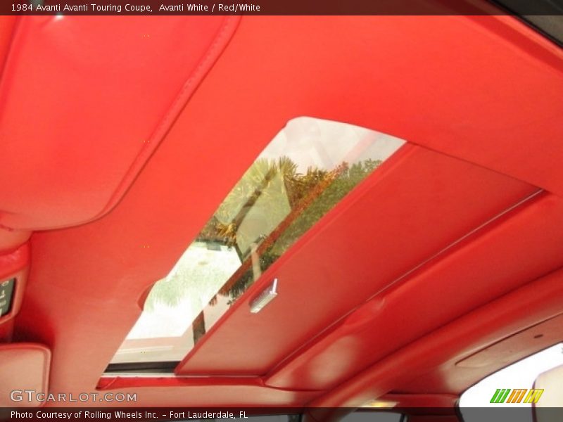 Sunroof of 1984 Avanti Touring Coupe