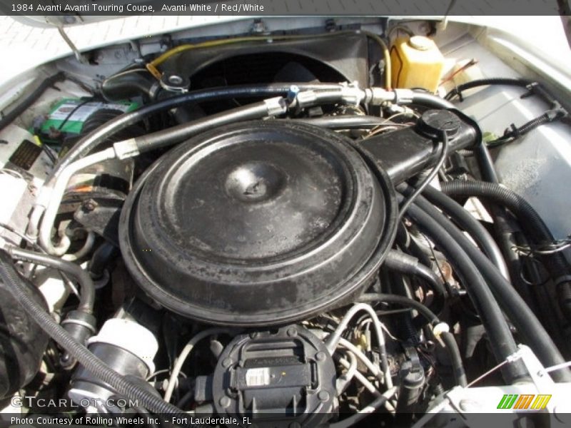  1984 Avanti Touring Coupe Engine - 5.0 Liter OHV 16-Valve V8