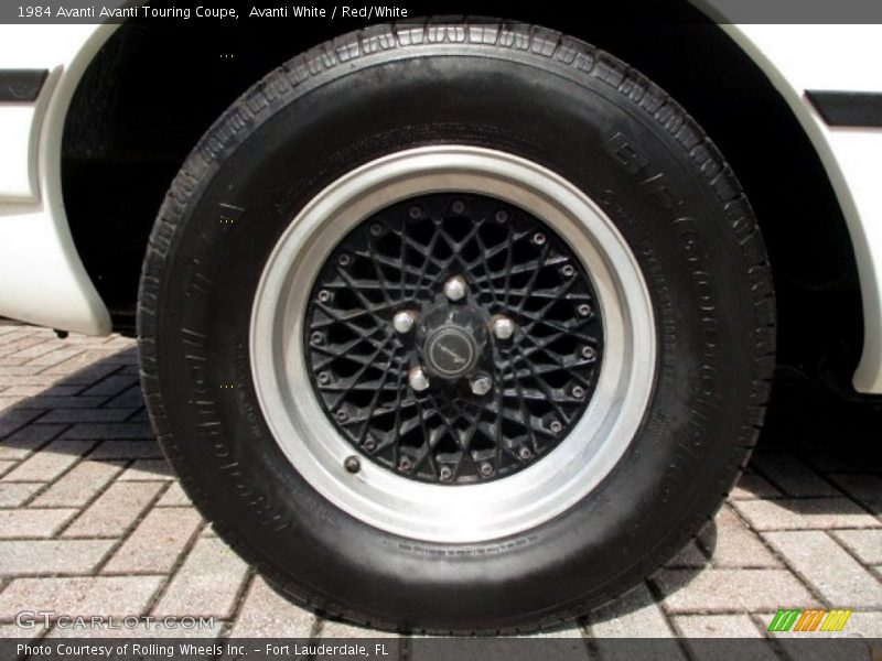  1984 Avanti Touring Coupe Wheel