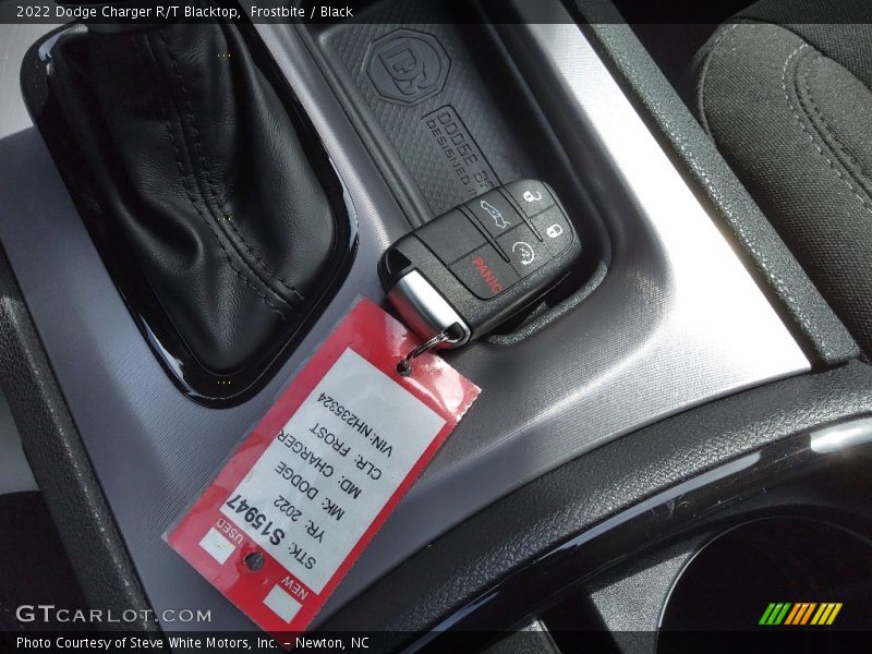Frostbite / Black 2022 Dodge Charger R/T Blacktop