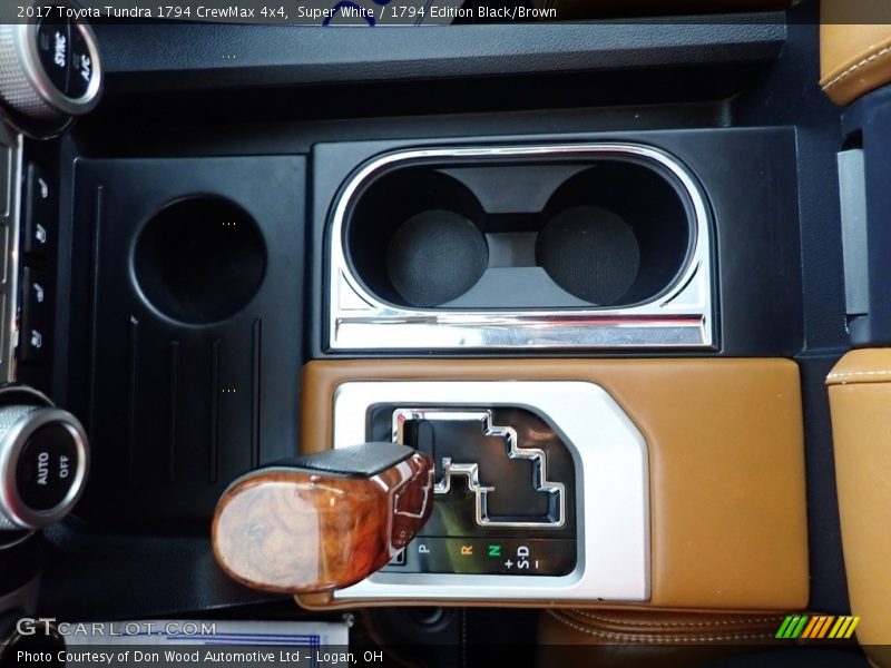 Super White / 1794 Edition Black/Brown 2017 Toyota Tundra 1794 CrewMax 4x4