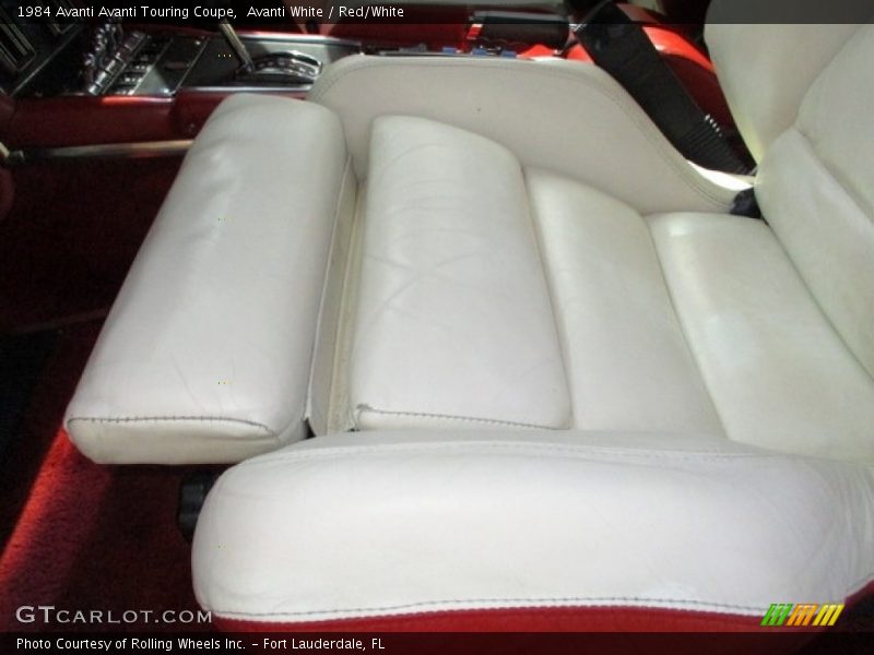 Front Seat of 1984 Avanti Touring Coupe