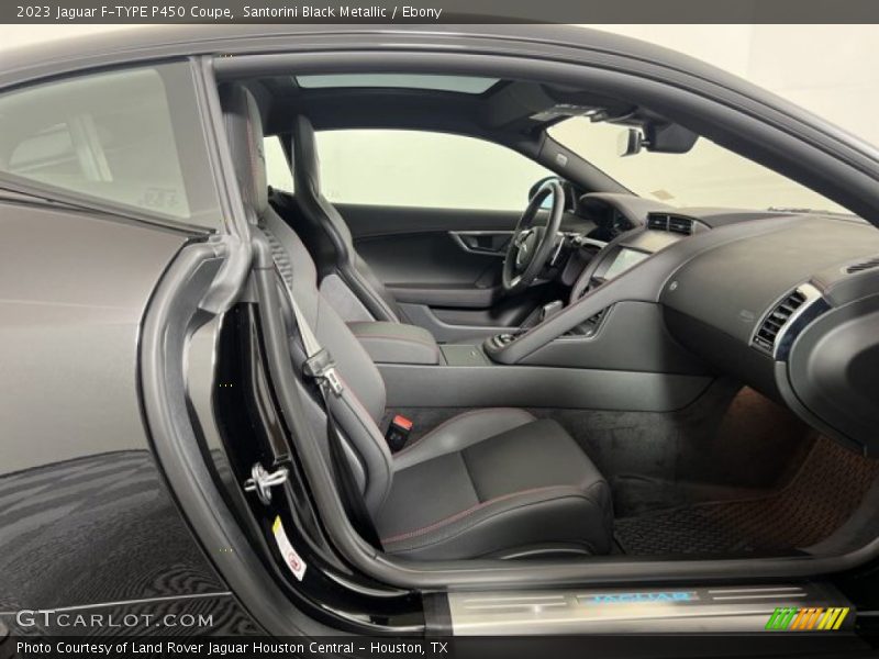 Santorini Black Metallic / Ebony 2023 Jaguar F-TYPE P450 Coupe