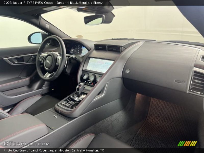Santorini Black Metallic / Ebony 2023 Jaguar F-TYPE P450 Coupe
