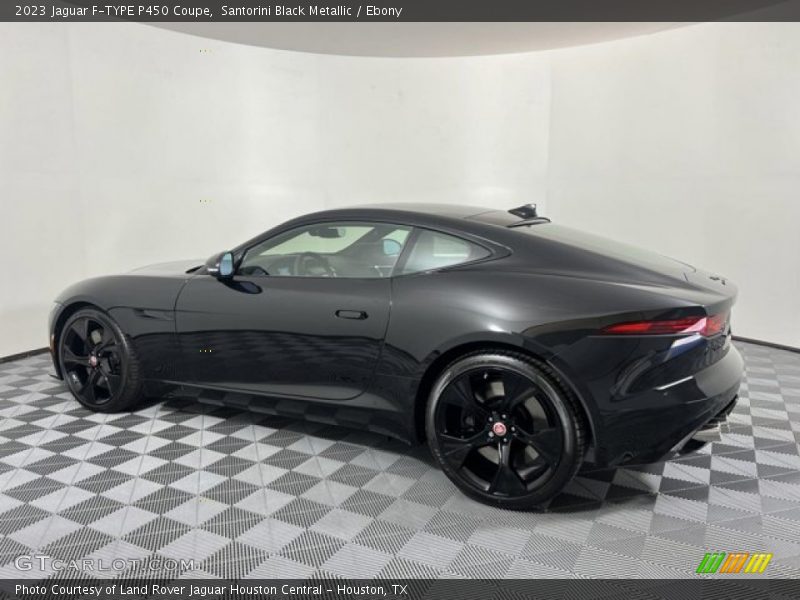 Santorini Black Metallic / Ebony 2023 Jaguar F-TYPE P450 Coupe