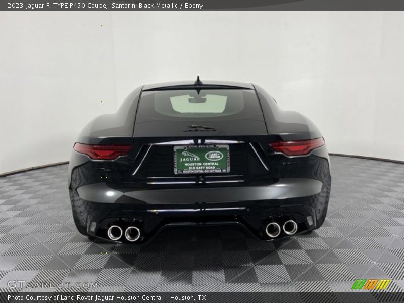 Santorini Black Metallic / Ebony 2023 Jaguar F-TYPE P450 Coupe