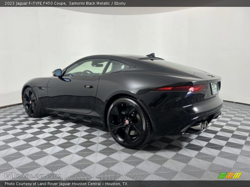 Santorini Black Metallic / Ebony 2023 Jaguar F-TYPE P450 Coupe