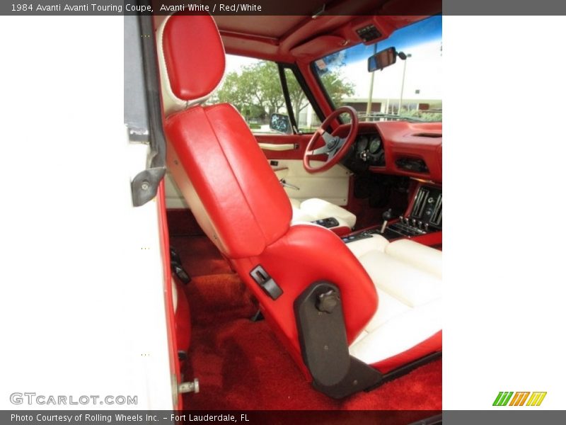 Avanti White / Red/White 1984 Avanti Avanti Touring Coupe