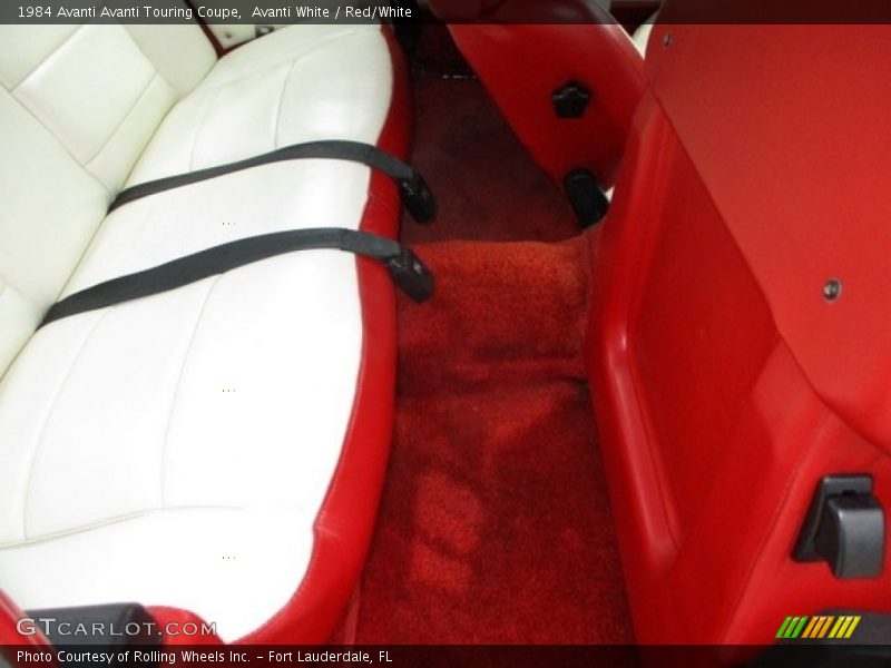 Avanti White / Red/White 1984 Avanti Avanti Touring Coupe