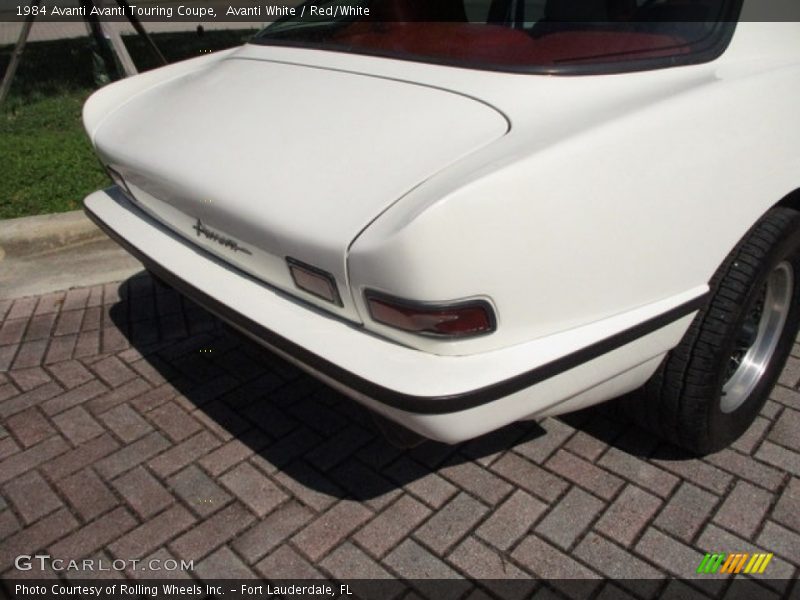 Avanti White / Red/White 1984 Avanti Avanti Touring Coupe