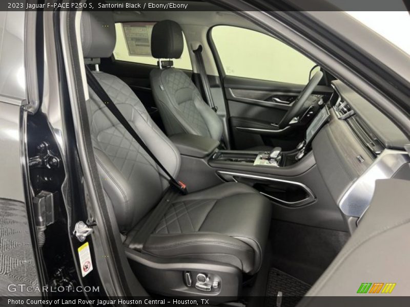 Santorini Black / Ebony/Ebony 2023 Jaguar F-PACE P250 S