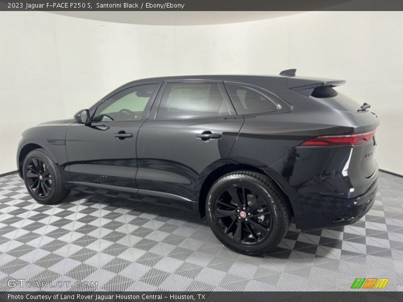 Santorini Black / Ebony/Ebony 2023 Jaguar F-PACE P250 S