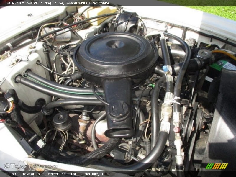  1984 Avanti Touring Coupe Engine - 5.0 Liter OHV 16-Valve V8