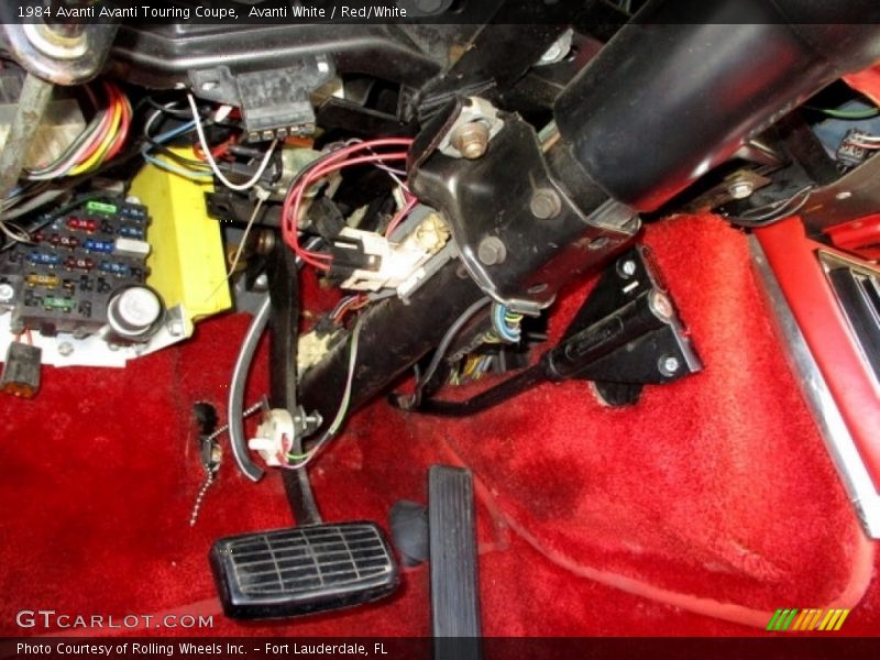 Controls of 1984 Avanti Touring Coupe