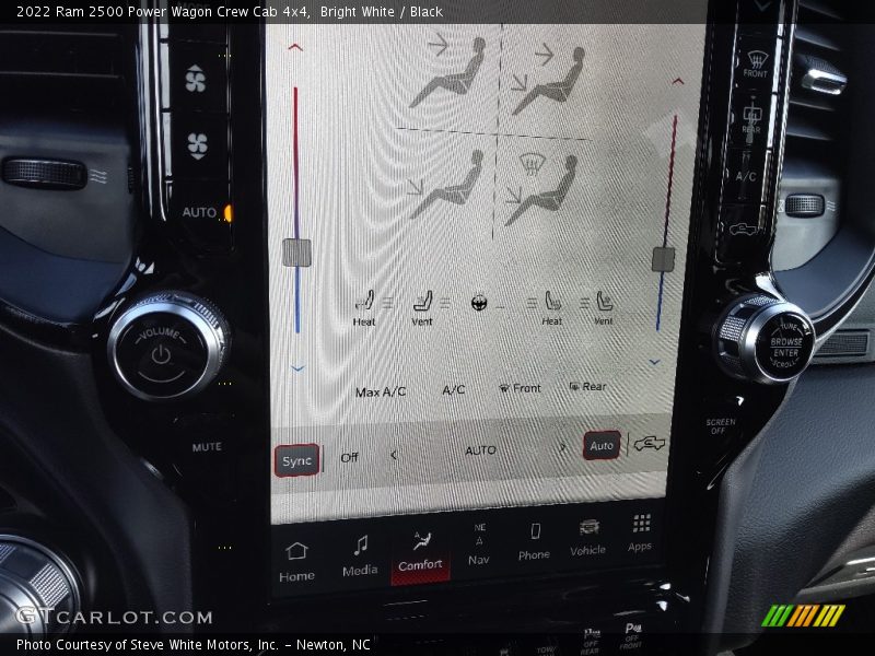 Bright White / Black 2022 Ram 2500 Power Wagon Crew Cab 4x4