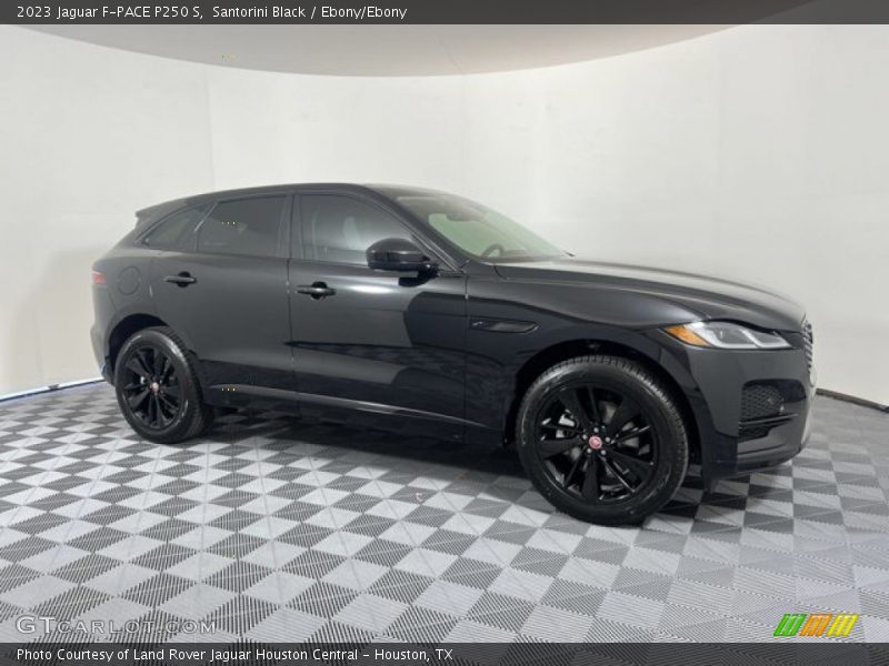 Santorini Black / Ebony/Ebony 2023 Jaguar F-PACE P250 S