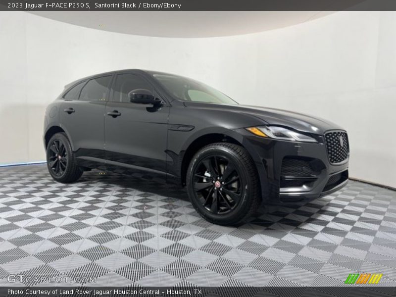 Santorini Black / Ebony/Ebony 2023 Jaguar F-PACE P250 S