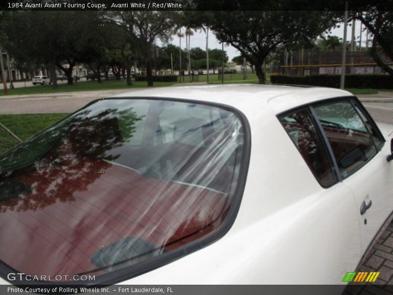 Avanti White / Red/White 1984 Avanti Avanti Touring Coupe
