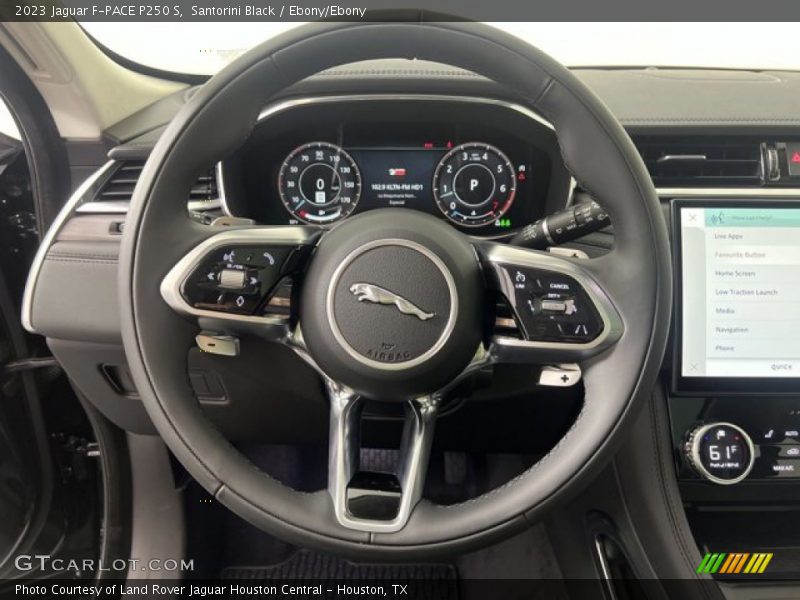 Santorini Black / Ebony/Ebony 2023 Jaguar F-PACE P250 S