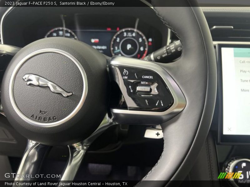 Santorini Black / Ebony/Ebony 2023 Jaguar F-PACE P250 S