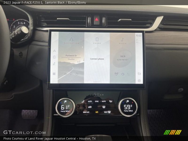 Santorini Black / Ebony/Ebony 2023 Jaguar F-PACE P250 S