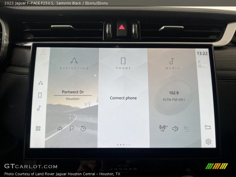 Santorini Black / Ebony/Ebony 2023 Jaguar F-PACE P250 S