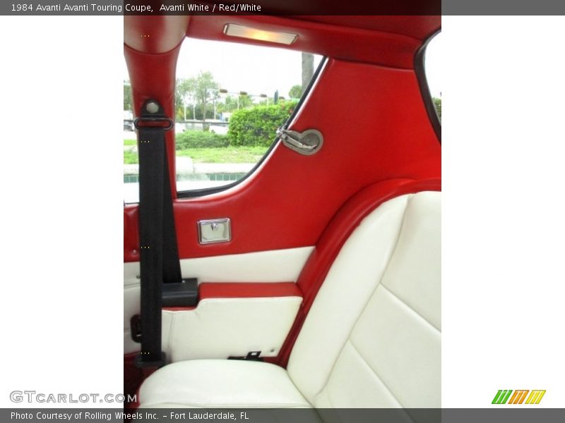 Avanti White / Red/White 1984 Avanti Avanti Touring Coupe