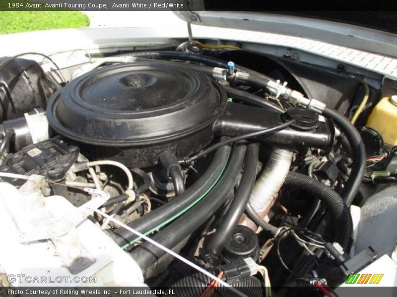  1984 Avanti Touring Coupe Engine - 5.0 Liter OHV 16-Valve V8