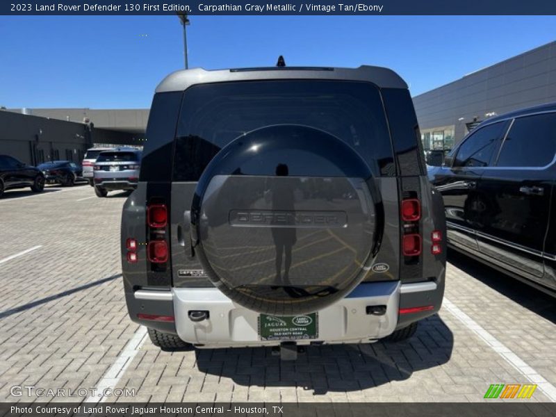 Carpathian Gray Metallic / Vintage Tan/Ebony 2023 Land Rover Defender 130 First Edition