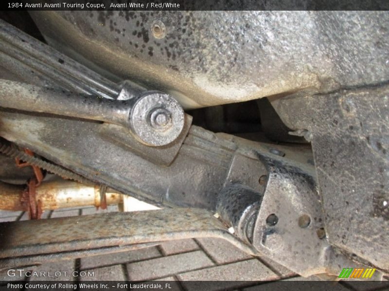 Undercarriage of 1984 Avanti Touring Coupe