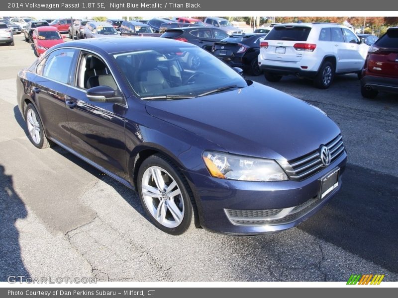 Front 3/4 View of 2014 Passat 1.8T SE