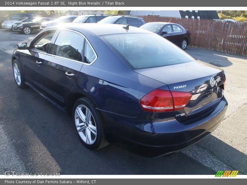  2014 Passat 1.8T SE Night Blue Metallic