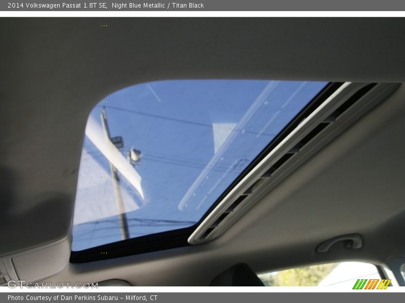 Night Blue Metallic / Titan Black 2014 Volkswagen Passat 1.8T SE
