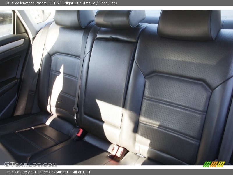 Rear Seat of 2014 Passat 1.8T SE