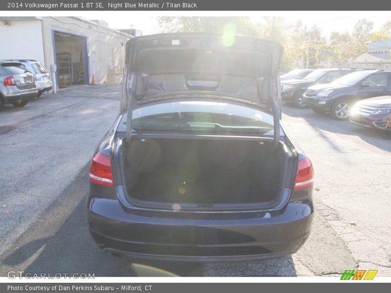 Night Blue Metallic / Titan Black 2014 Volkswagen Passat 1.8T SE