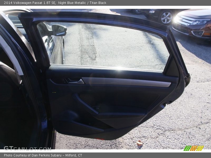 Night Blue Metallic / Titan Black 2014 Volkswagen Passat 1.8T SE