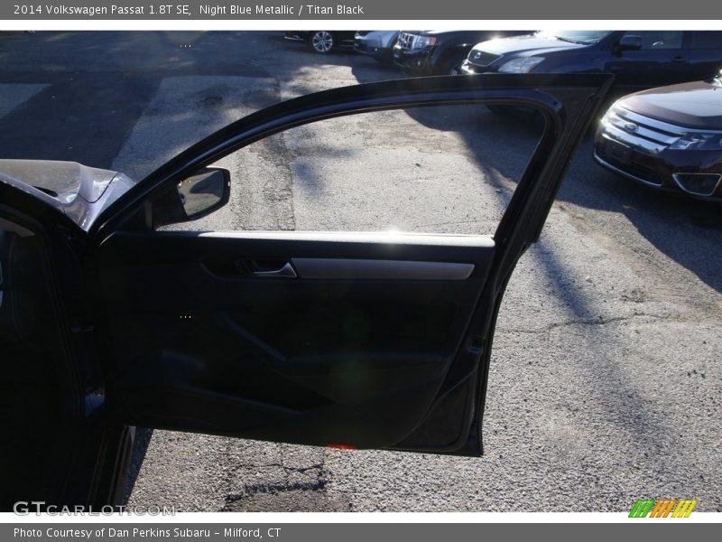 Night Blue Metallic / Titan Black 2014 Volkswagen Passat 1.8T SE