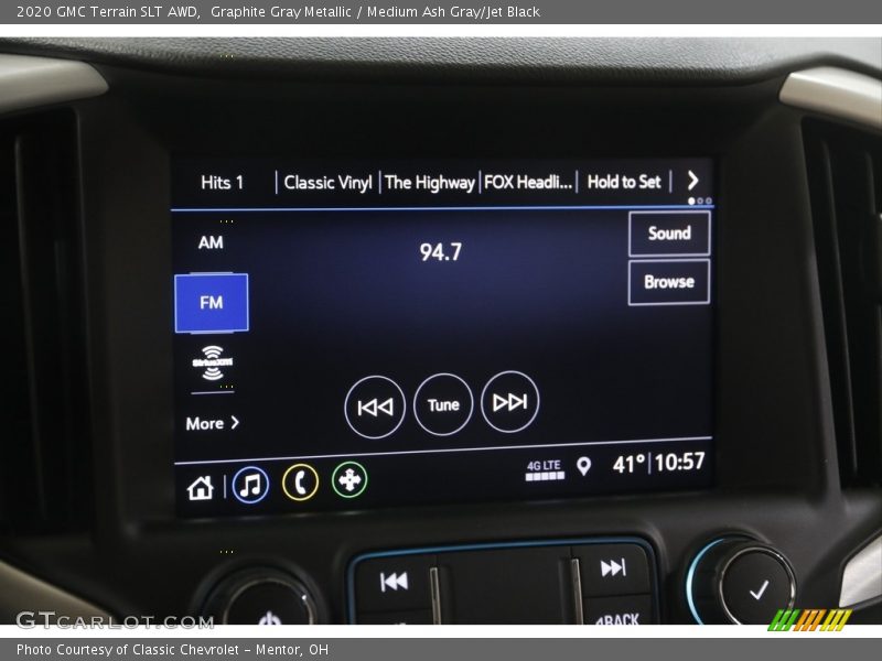 Graphite Gray Metallic / Medium Ash Gray/Jet Black 2020 GMC Terrain SLT AWD