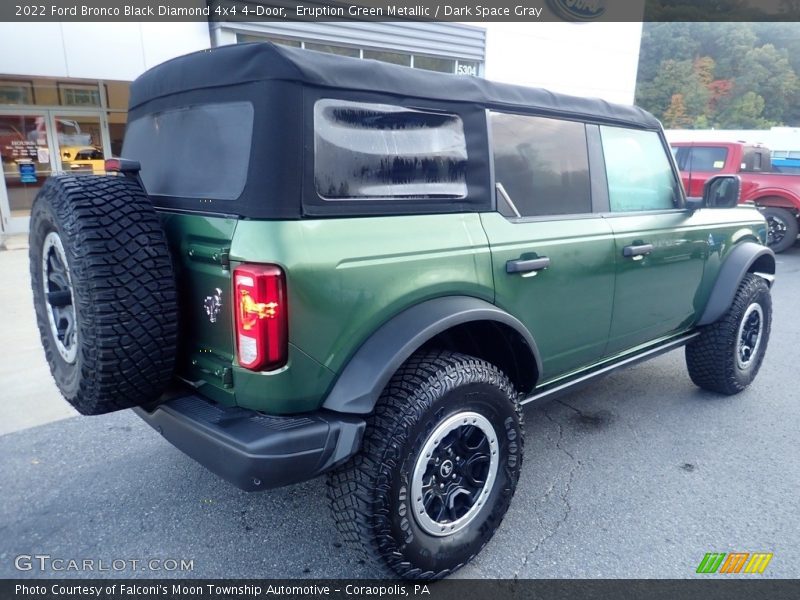 Eruption Green Metallic / Dark Space Gray 2022 Ford Bronco Black Diamond 4x4 4-Door