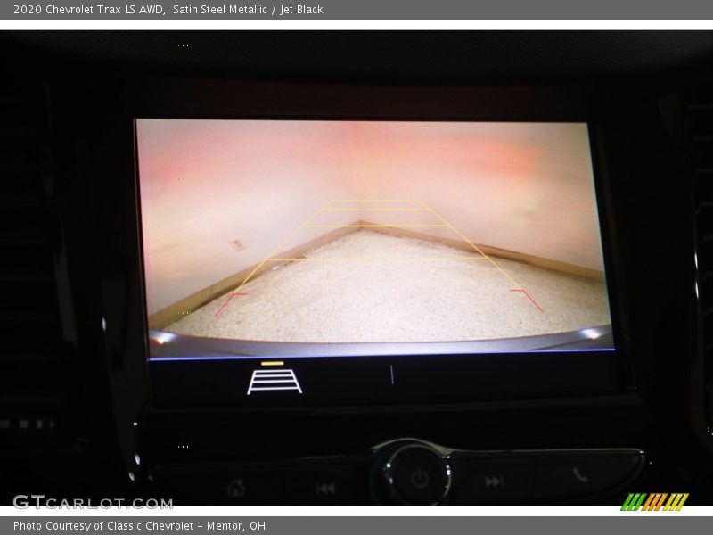 Satin Steel Metallic / Jet Black 2020 Chevrolet Trax LS AWD