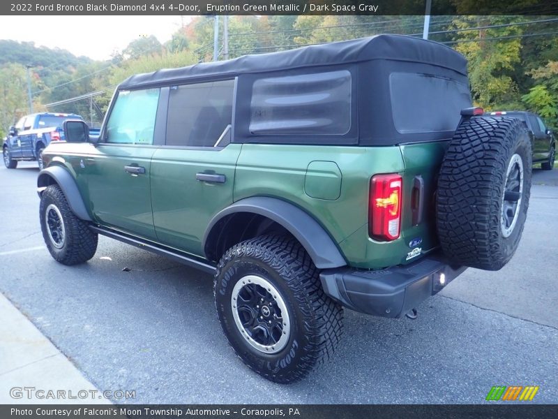 Eruption Green Metallic / Dark Space Gray 2022 Ford Bronco Black Diamond 4x4 4-Door