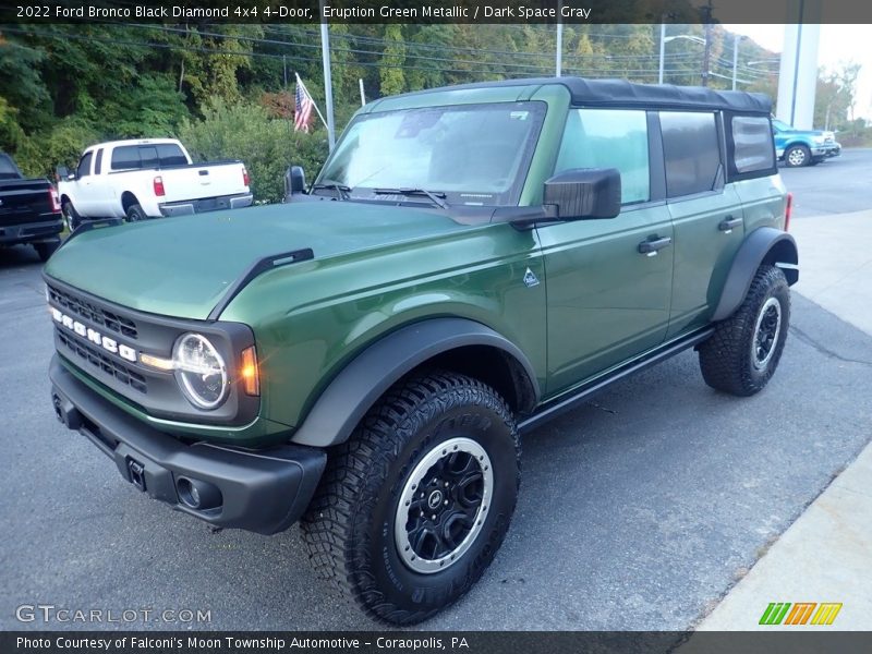 Eruption Green Metallic / Dark Space Gray 2022 Ford Bronco Black Diamond 4x4 4-Door