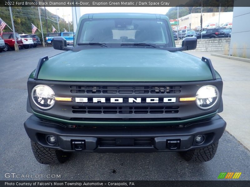 Eruption Green Metallic / Dark Space Gray 2022 Ford Bronco Black Diamond 4x4 4-Door